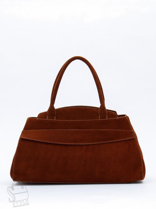 Сумка женская кожаная 3380Q brown Polina&Eiterou в Новосибирске