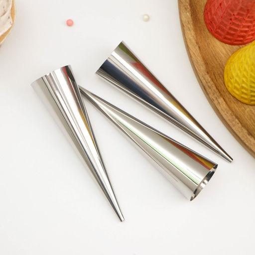 Формы для круассанов и трубочек, 12.5?3.5 см, набор 3 шт., нержавеющая сталь - Simaland фото 2