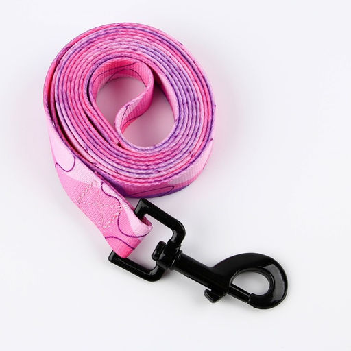 Набор Нежность, застёжка - фастекс, поводок 2 м и ошейник 28-46 см - Пушистое счастье фото 4