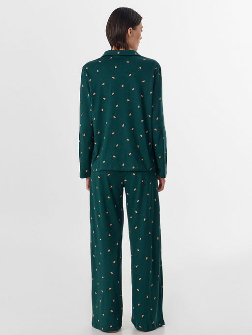Комплект женский домашний зеленый - Mark formelle фото 2