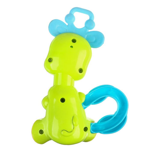 Погремушка - пищалка Дракоша, с эластичными элементами, цвет МИКС, Крошка Я  фото 3