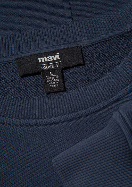 Lacivert Sweatshirt - Mavi фото 6