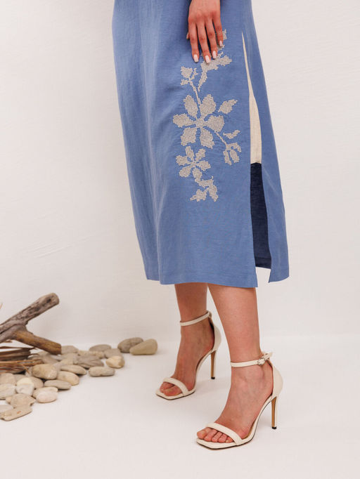 Платье Galean Style 1006 синий