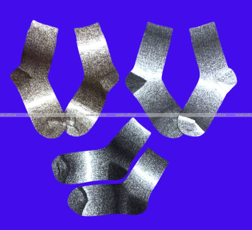 Цена за 10 пар. Термоноски МУЖСКИЕ медицинские из шерсти ламы арт. 7141