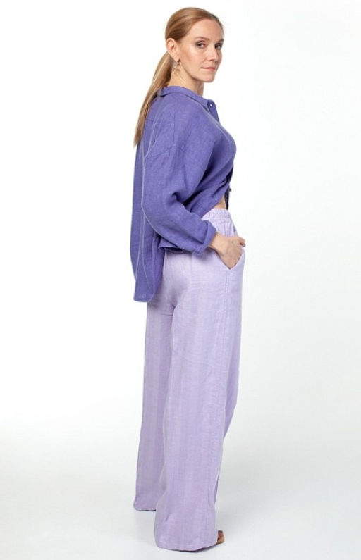 Умягченный лен 100% брюки