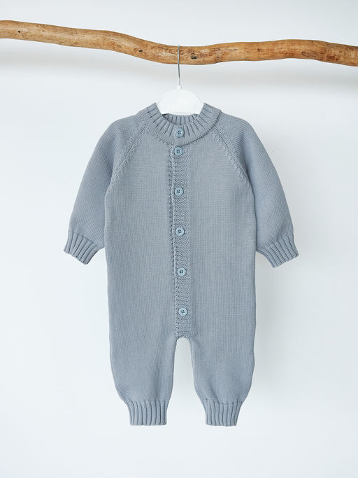 Серый комбинезон для мальчика