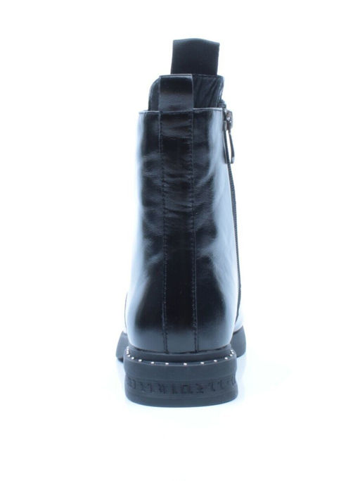 01-CH6315-21B100M BLACK Ботинки демисезонные женские (натуральная кожа, байка) - Фабричный китай фото 9