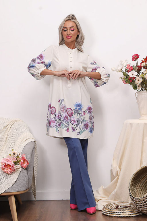 Рубашка М4-4145/4 - Wisell фото 6