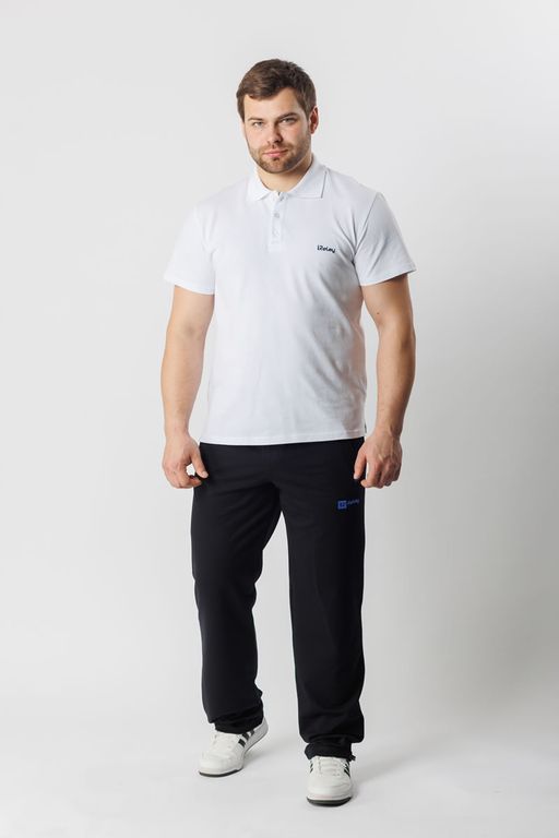 Спортивные брюки Футер 2-х ниточный, 75% хлопок, 20%  полиэстер, 5%  лайкра - Relay фото 3