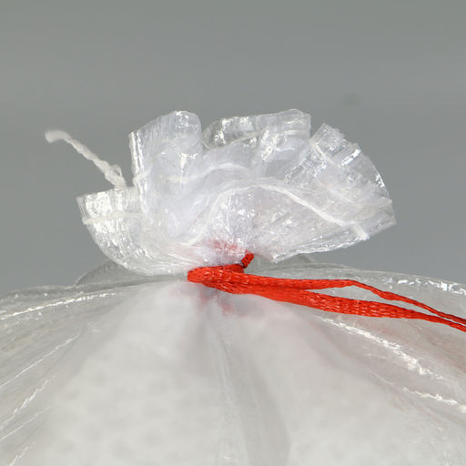 Цена за 10 шт. Мешок для урожая, полипропиленовый, 55 × 95 см, на 50 кг, прозрачный, с завязками