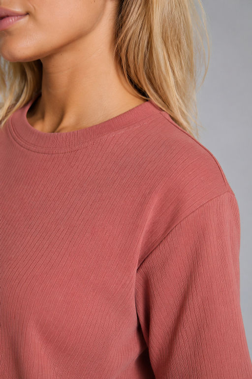 Арт. 9134/3 Пижама с шортами 42-50 Цвет:верх-кирпичный,низ-кирпичный