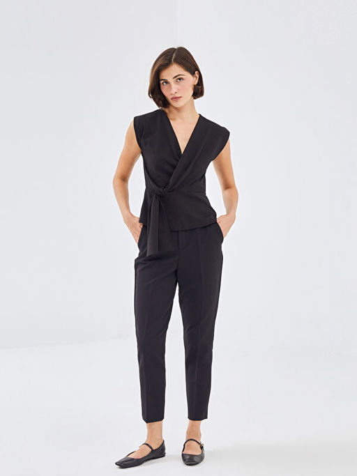 Kruvaze Yaka Kad?n Ti??rt