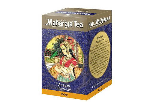Maharaja Tea Assam Harmutty 100g / Чай Ассам Харматти 100г