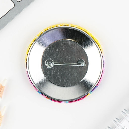 Цена за 10 шт. Значки закатные Волшебный мир, 56 мм, МИКС