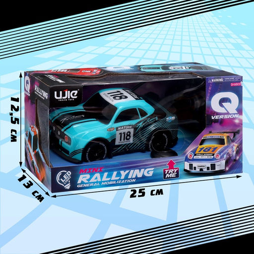 Машина RACE, радиоуправляемая, световые эффекты, цвет синий - Simaland фото 9