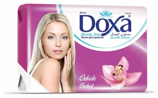 DOXA мыло туалетное 4х60гр Орхидея экопак