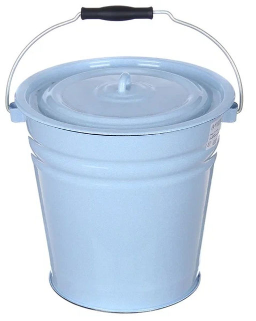 ЭМ_Ведро 12,0 л с крышкой арт 1224/рб, 1224/Км Лысьва