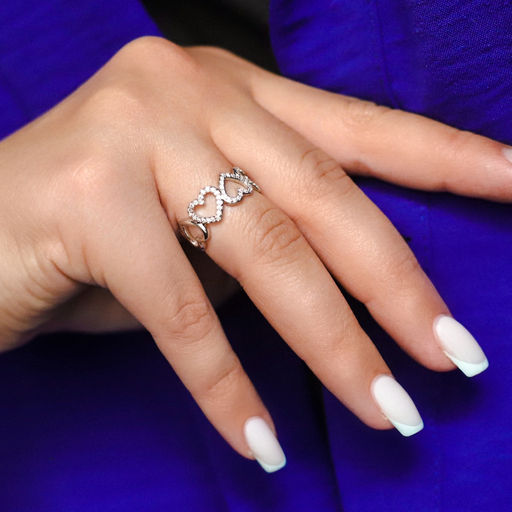 Кольцо Арт. 3-2726-W - MyGemma фото 2