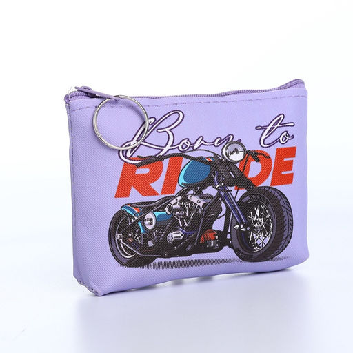 Цена за 2 шт. Кошелёк детский «Мотоциклы», маленький, монетница, МИКС