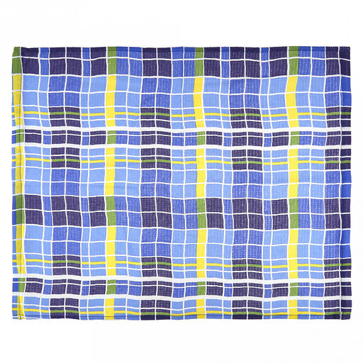 Салфетка хозяйственная 50х60см "Осетинская клетка", вафельное полотно, хлопок 100%, плотность 245г/м2, без упаковки, "Домашняя мода" (Россия)