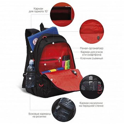 RU-130-4 Рюкзак - Grizzly фото 5