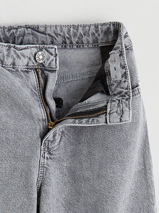 Wideleg Ta?l? K?z ?ocuk Jean Pantolon