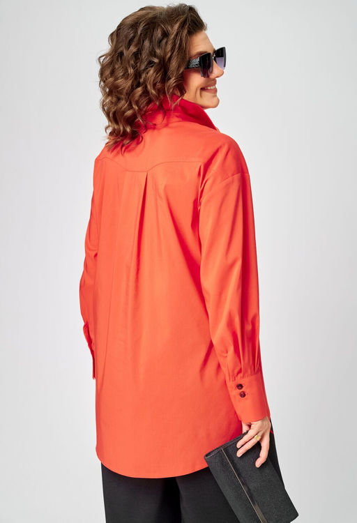 Рубашка EVA GRANT 7319 коралл