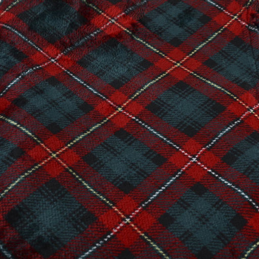 Плед флисовый 150х200 см Зеленый в клетку / GP611-6 /уп 15/100/ 714084 - ГалеонТрейд фото 2