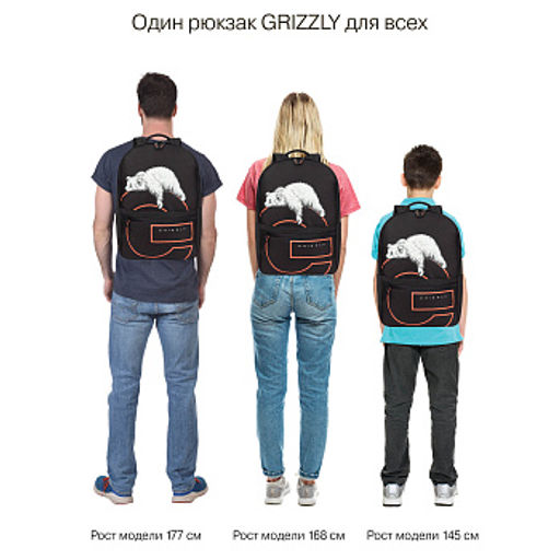 RQL-614-1 Рюкзак - Grizzly фото 23
