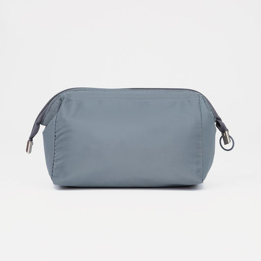 Косметичка дорожная на молнии, серая