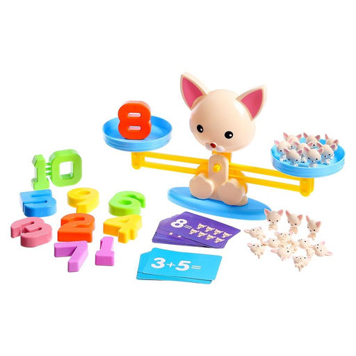 Развивающий набор Умные весы, котик, по методике Монтессори - Iq-zabiaka фото 2