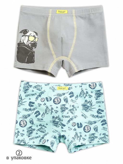 BUHB3222(2шт. в упаковке) трусы для мальчиков