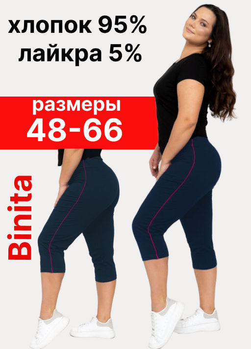 Бриджи хлопок 95%, лайкра 5%,синие