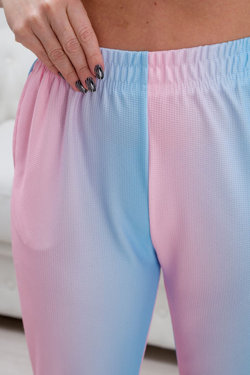 Брюки женские радуга розовый - Амадэль фото 7