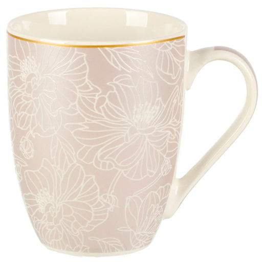 Кружка Джой-26 340 мл (new bone) (ПС0032-22) /Jewel/