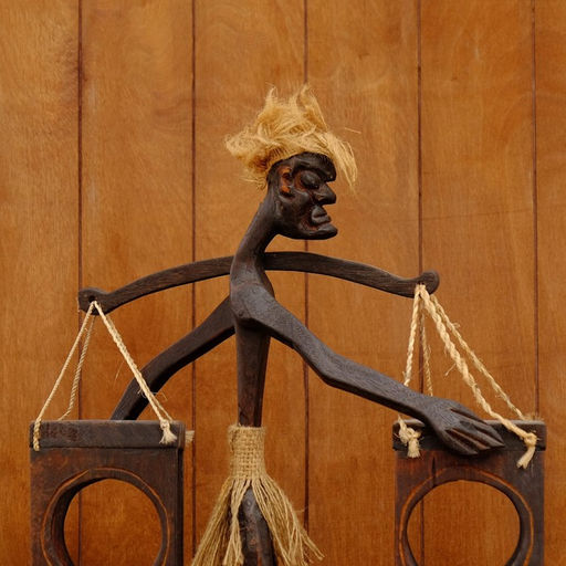 Подставка под бутылки «Абориген с коромыслом», 60×35×12 см