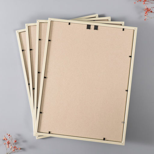 Набор фоторамок для фото 30×40 см Keep memories «Радуга», 4 шт., белый, (стекло)