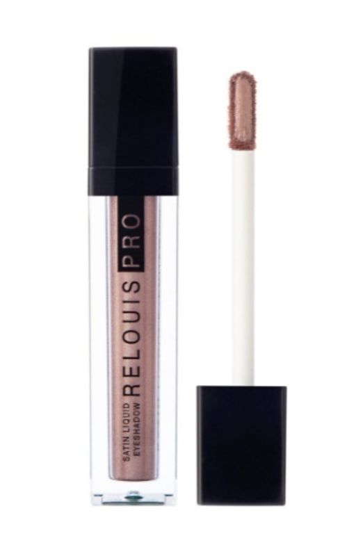 RELOUIS Тени жидкие сатиновые Satin Liquid Eyeshadow т.22 Bronze NRose  фото 2