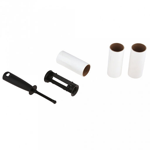 Ролик для чистки одежды "FREGO" 21х4,2х4,5см, 21 лист, в наборе два сменных блока, пластмассовое основание (Россия)