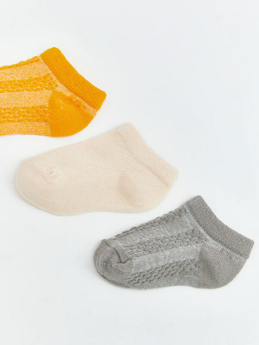 Erkek Bebek Patik ?orap 3l?