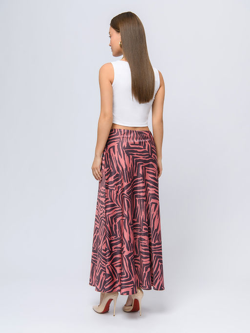 Юбка розового цвета длины миди - 1001dress фото 2