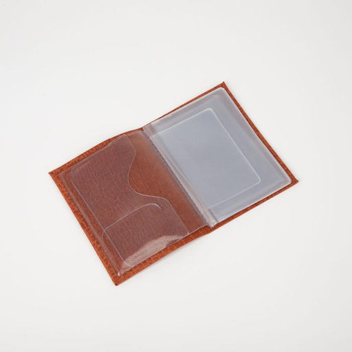 Обложка для автодокументов, цвет рыжий - Simaland фото 3