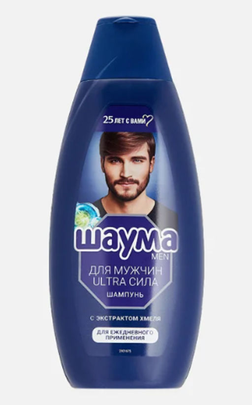 ШАУМА шамп.650мл Для Мужчин Ультрасила