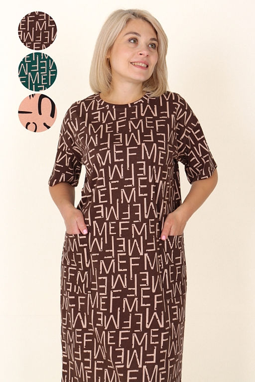 Туника женская Манго Х-484 (46-62) Кулирка