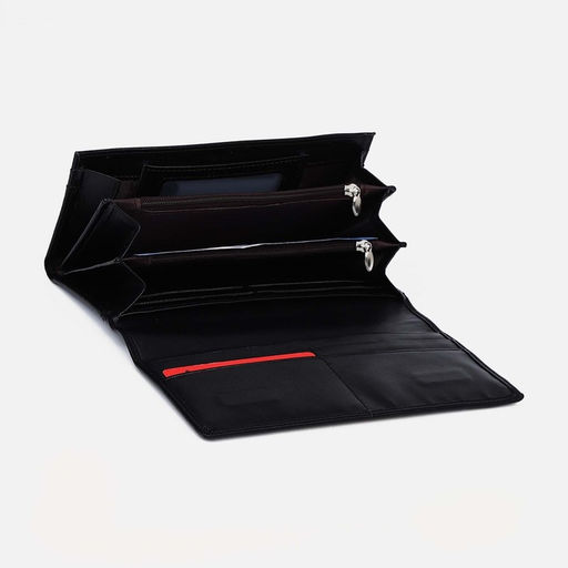 Кошелёк на магнитах, цвет чёрный - Simaland фото 3