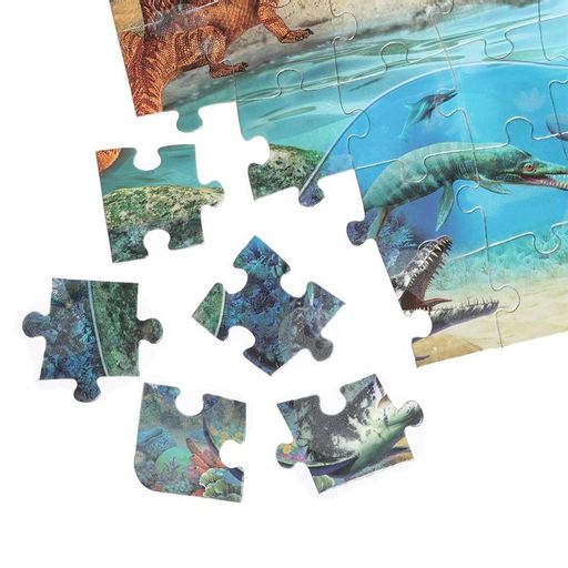 Пазлы светящиеся Мир динозавров, 88 деталей - Puzzle time фото 3