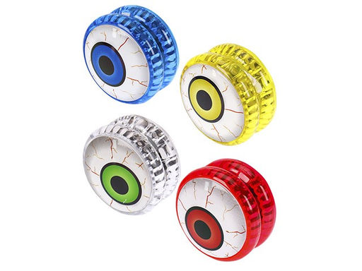 Йо-йо 5,5см светящ. "Глаз" (YoYo) по 24шт. в блоке