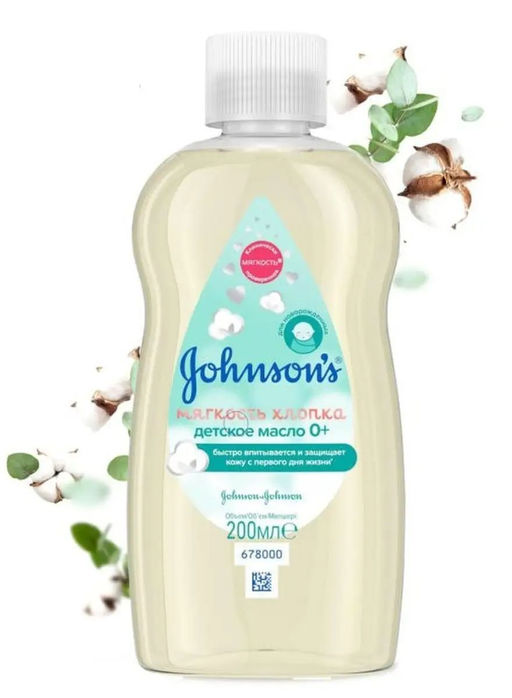 Увлажняющее масло Cottontouch  "Нежность Хлопка" 300 мл, Johnson's Baby