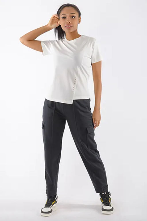 Футболка к/р Белый - Anta фото 5