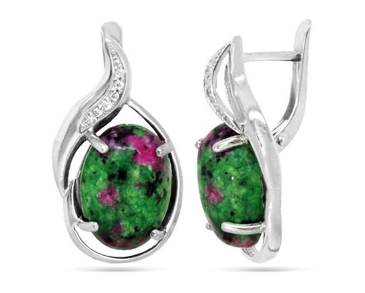 Серьги, циозит, СПН4063